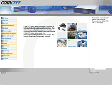 Tablet Screenshot of comcept-gl.de